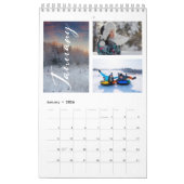 2025 Familie Custom Photo Collage Kalender (Jan 2026)
