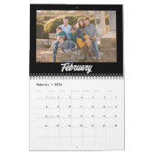2025 Familiefoto Modern Minimalist Kalender (Feb 2026)