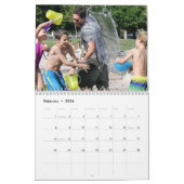 2025 Familiefoto Sentimenteel Modern Elegant Kalender (Feb 2026)