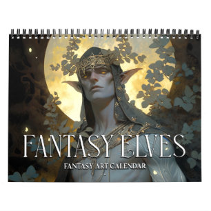 2025 Fantasy Elves Fantasy Kunstkalender Kalender