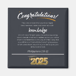 2025 Filippenzen 1:9-11 Christelijk Magneet