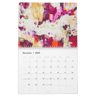 2025 Fine Art Calendar door Siena Becket Design Kalender