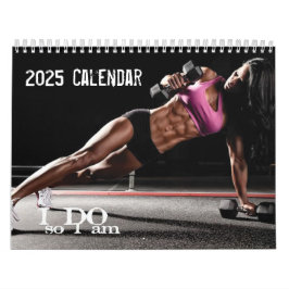 2025 Fitness Motivatie Kalender voor Vrouwen