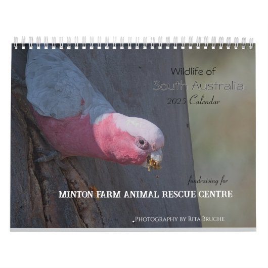 2025 Fondsenwerving Australische wildlife kalender (Hoes)