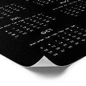 2025 Fotokalender Poster Print (Hoek)