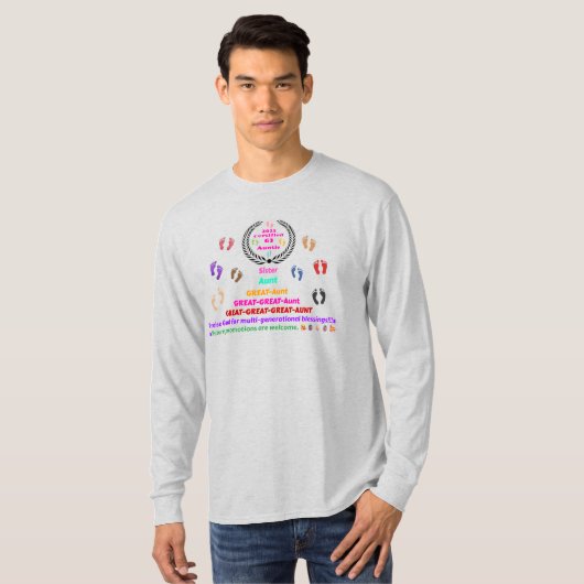 2025 "G3": Herdenkingsmonument Groot-Oma-t-shirt. T-shirt (Voorkant volledig)