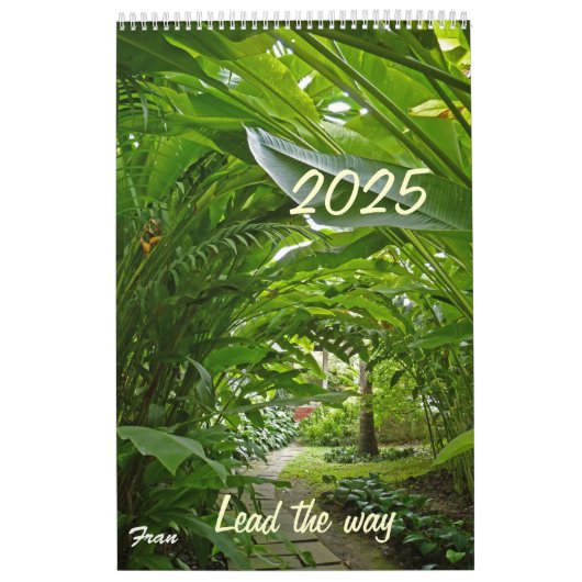 2025 gaat de weg kalender (Hoes)
