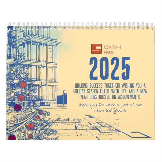 2025 Gebouwen & Architecten Kalender (Hoes)
