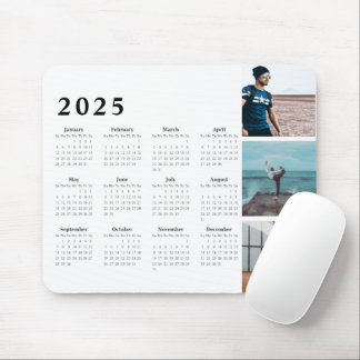 2025 Gepersonaliseerde Galerij Kalender Muismat