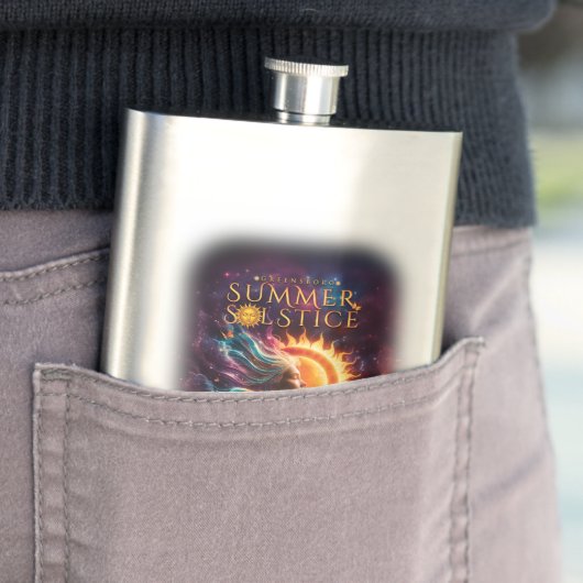 2025 Greensboro Summer Solstice Festival gedateerd Flacon (Voorbeeld)