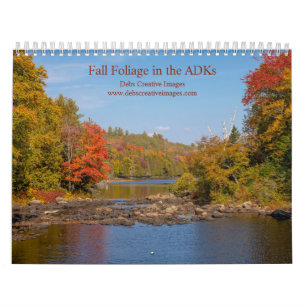 2025 Herfst Foliage in de Adirondacks Kalender