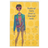 2025 Hey Gurl Calendrier de 12 mois (Jan 2026)