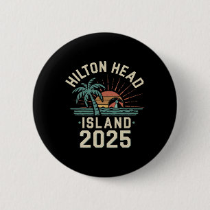2025 Hilton Head Island Family Vacation Friends TR Ronde Button 5,7 Cm