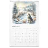 2025 Hondenras Fun Animals Kalender (Jan 2027)