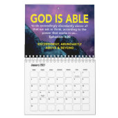 2025 INSPIREREND GESCHRIFTEN Christelijke Bijbel Kalender (Jan 2027)