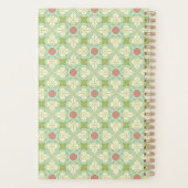 2025 Jaar Kalender Victoriaans Art Nouveau Custom Planner (Achterkant)