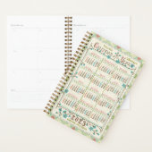 2025 Jaar Kalender Victoriaans Art Nouveau Custom Planner (Display)