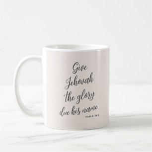 2025 Jaar Tekst van Jehovah’s Getuigen   JW Koffiemok