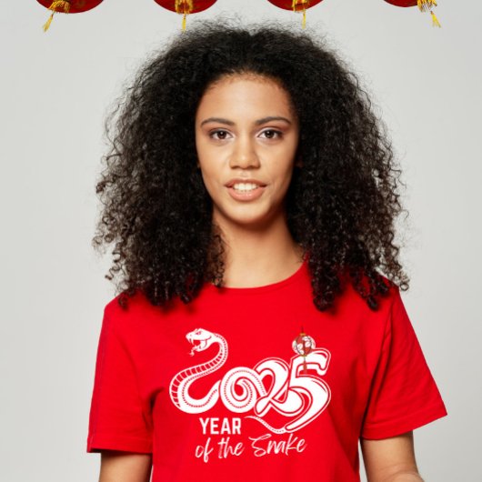 2025 Jaar van de Slang Chinees Nieuwjaar T-shirt