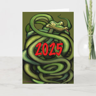 2025 Jaar van de Slang Kaart