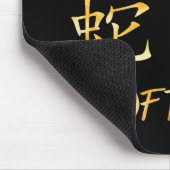 2025 Jaar van de Slang Muismat (Hoek)