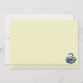 2025 jaar van de Snake Flat Kaart (Achterkant)