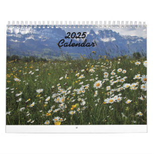 2025 Kalender Bloemen Geplaatst