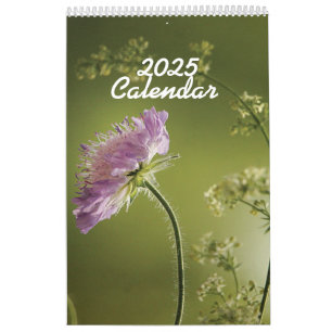 2025 Kalender Bloemen Geplaatst