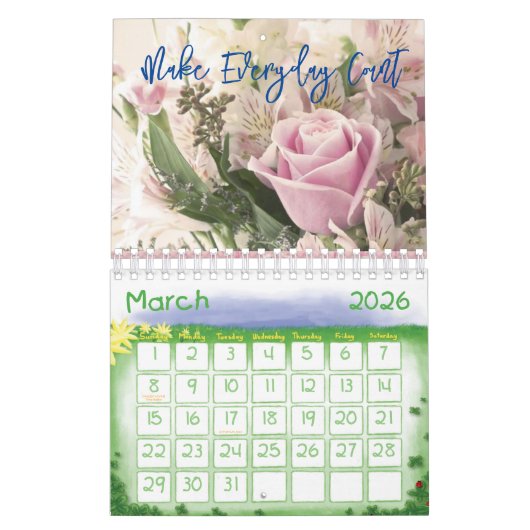 2025 Kalender Bloemen Make Everyday Count (Mar 2026)