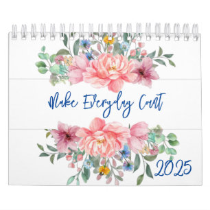2025 Kalender Bloemen Make Everyday Count