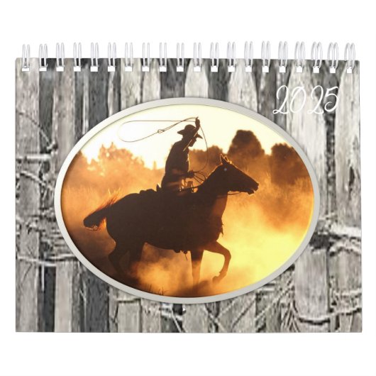 2025 Kalender Cowboy Land Mannen (Hoes)