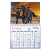 2025 Kalender Cowboy Land Mannen (Jan 2026)