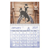 2025 Kalender Cowboy Land Mannen (Jan 2027)