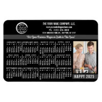 2025 Kalender Custom Business Logo Naam Foto BLK