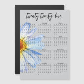 2025 Kalender Daisy Jaarscript (Voorkant / Achterkant)