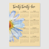 2025 Kalender Daisy Jaarscript (Voorkant)