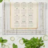 2025 Kalender Handdoek Kardinaal (Gevouwen)