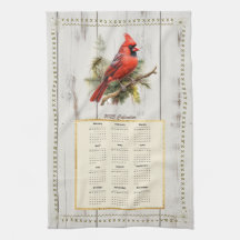2025 Kalender Handdoek Kardinaal