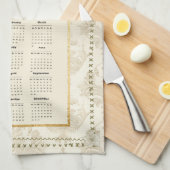 2025 Kalender Handdoek Kardinalen (Quarter Fold)