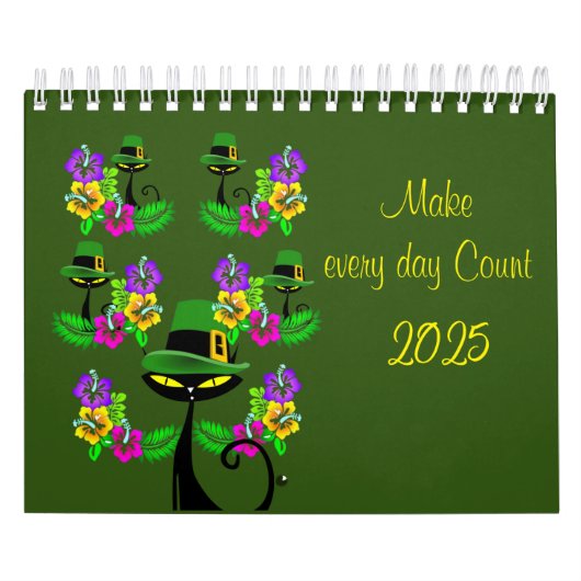 2025 Kalender Kat Kitten Iers (Hoes)