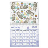 2025 Kalender Kat Kitten Whimsical (Jan 2027)