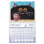 2025 Kalender Kat Kitten Whimsical (Feb 2027)