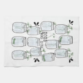 2025 Kalender Keuken Theedoek (Horizontaal)