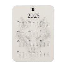 2025 Kalender Koelkast Magnet