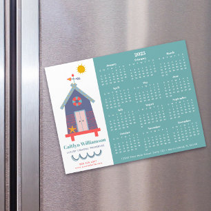 2025 Kalender Makelaar Beach House Magnet