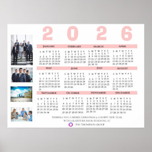 2025 Kalender Multi Foto Kerst Corporate Gift Poster