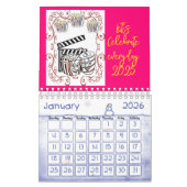 2025 Kalender Popcorn Laten we elke dag vieren! (Jan 2026)