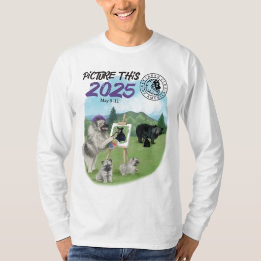 2025 KCA Mannen T-shirt met lange mouwen (Voorkant)