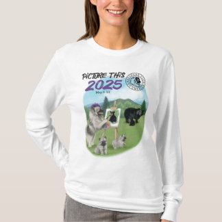 2025 KCA Nationaal Vrouwen T-shirt met lange mouwe