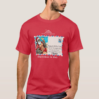 2025 kerst in juli T-shirt